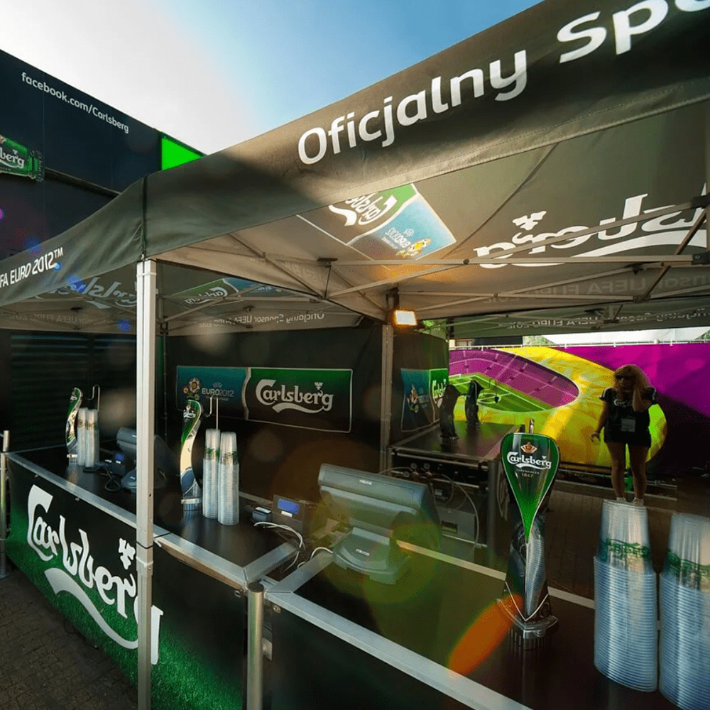 3x3m printed gazebos